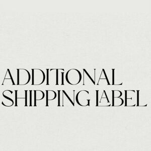 Extra Shipping Label